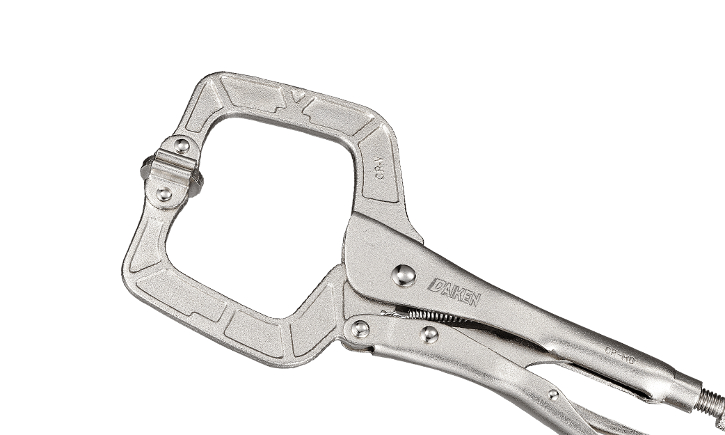 帶旋轉墊的鎖定 C 型夾